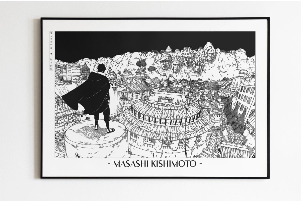 Kishimoto - Back to Konoha - Artist Name Unframed