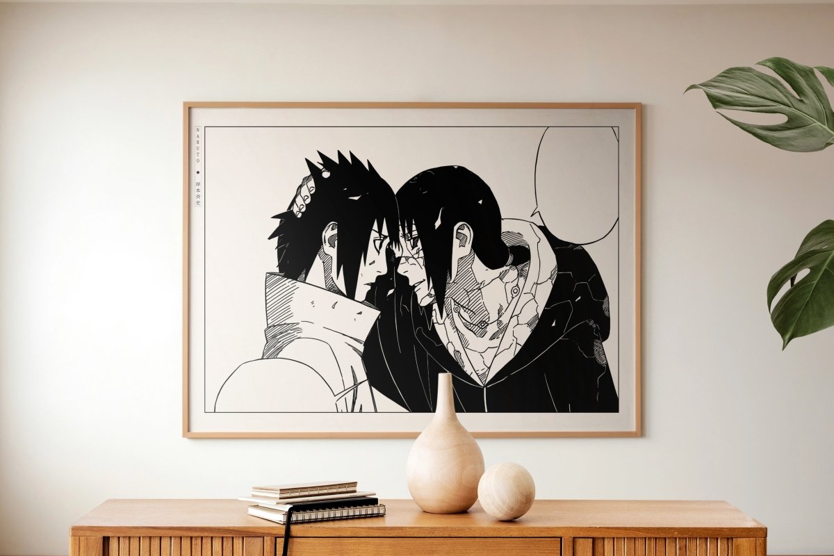 Kishimoto - Brotherly Love - Art Only with Decor