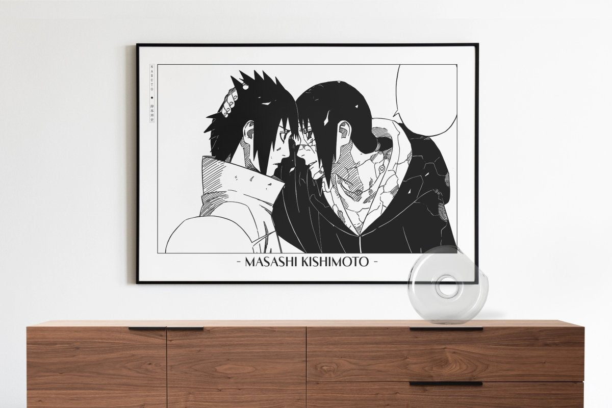 Kishimoto - Brotherly Love - Artist Name with Decor