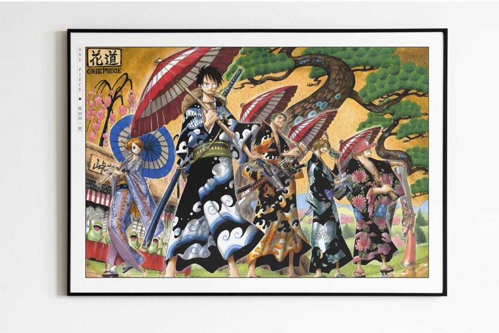 Oda - Kimonos - Art Only - Unframed