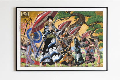 Oda - Kimonos - Art Only - Unframed