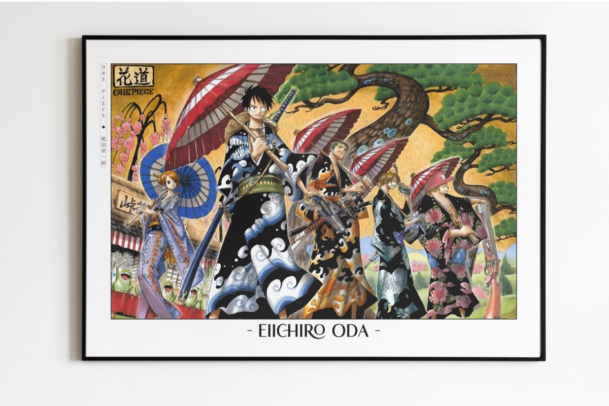 Oda - Kimonos - Artist Name Unframed