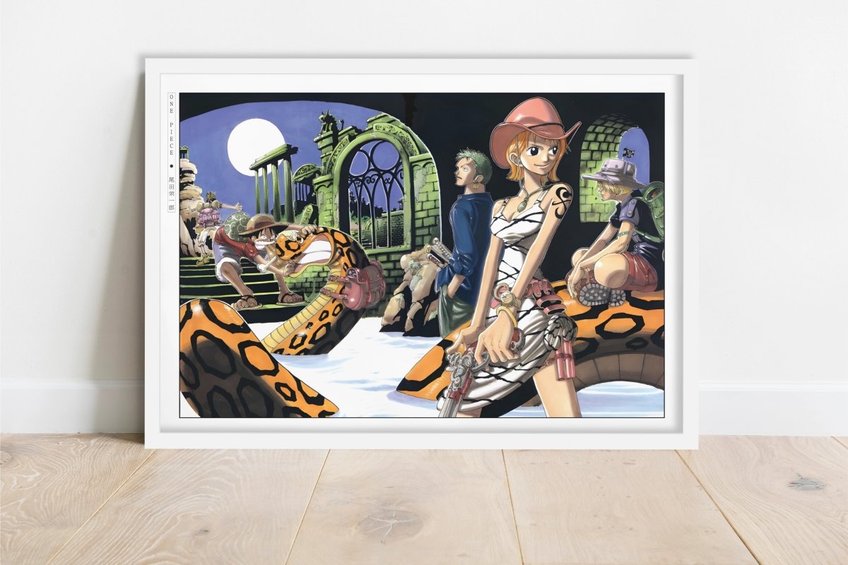 Oda - Sea Freak - Art Only - White Frame