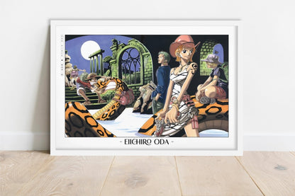 Oda - Sea Freak - Artist Name - White Frame