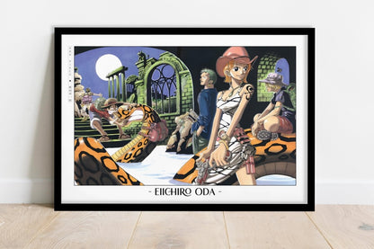 Oda - Sea Freak - Artist Name - Black Frame