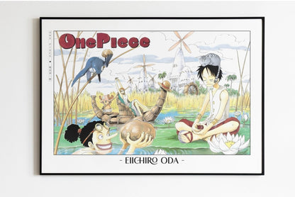 Oda - Lilypads - Artist Name Unframed