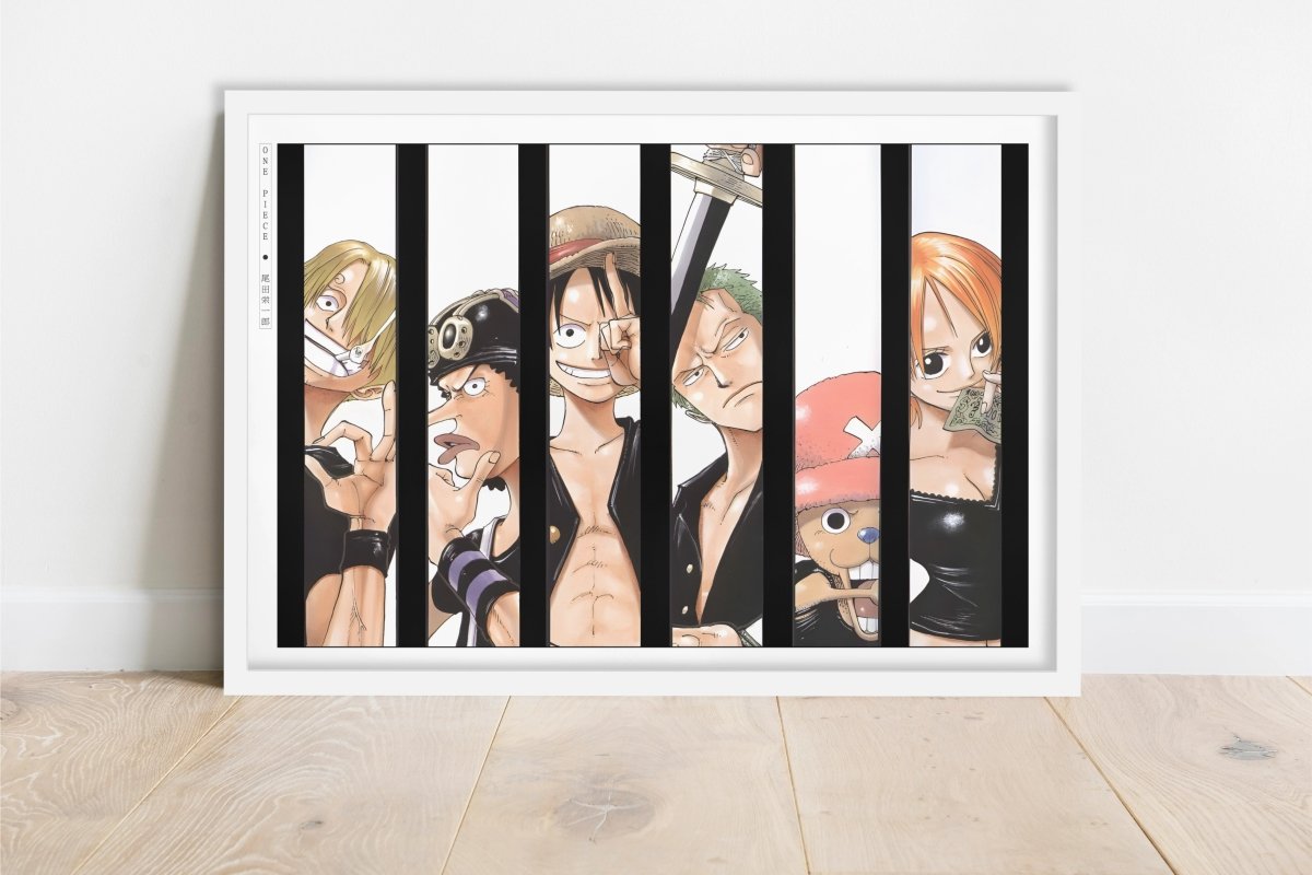 Oda - Nakama - Art Only - White Frame