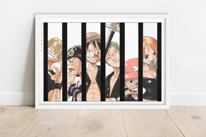 Oda - Nakama - Art Only - White Frame