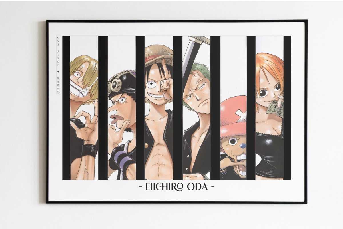 Oda - Nakama - Artist Name Unframed