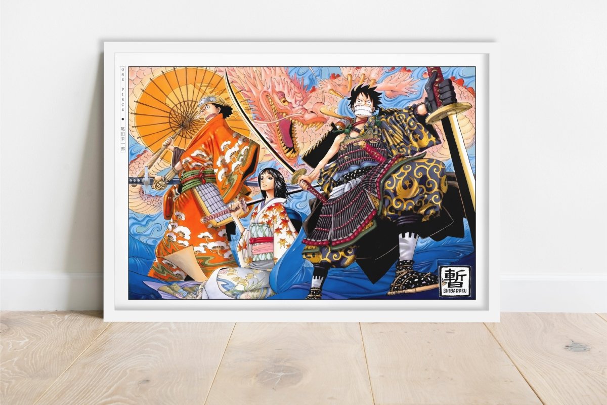 Oda - Samurai - Art Only - White Frame