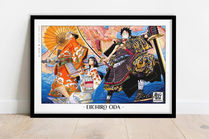 Oda - Samurai - Artist Name - Black Frame