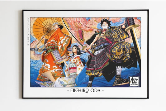 Oda - Samurai - Artist Name Unframed