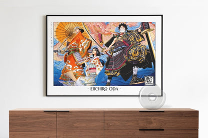 Oda - Samurai - Artist Name with Decor