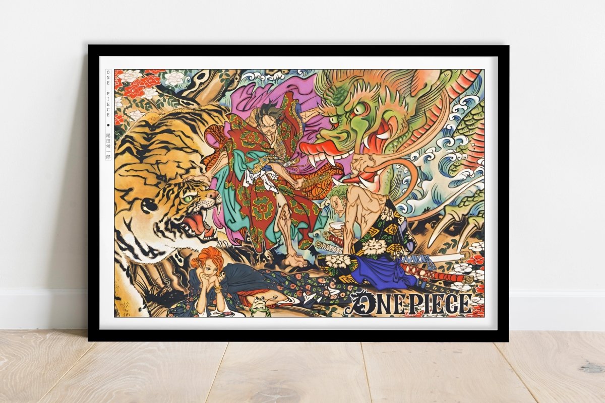 Oda - Ukiyo-e - Art Only - Black Frame