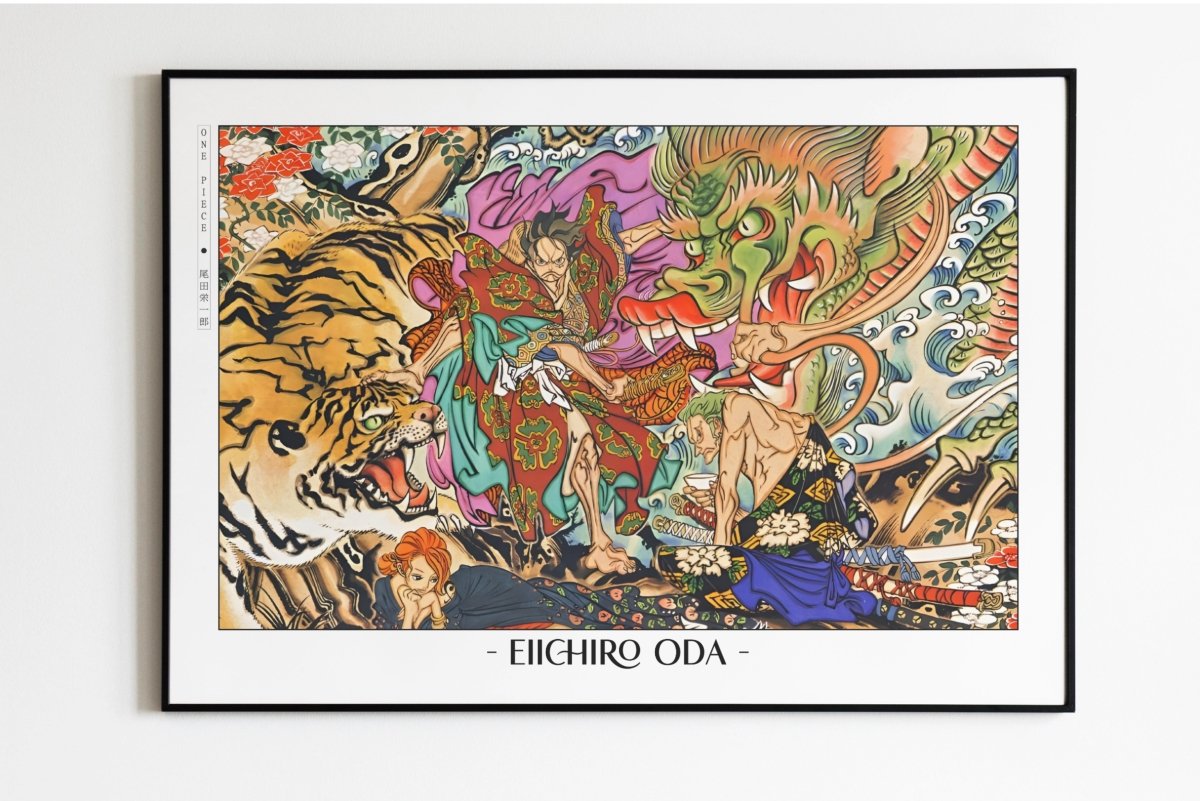 Oda - Ukiyo-e - Artist Name Unframed