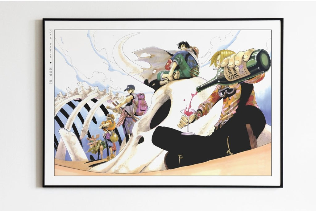 Oda - Red Wine - Art Only - Unframed