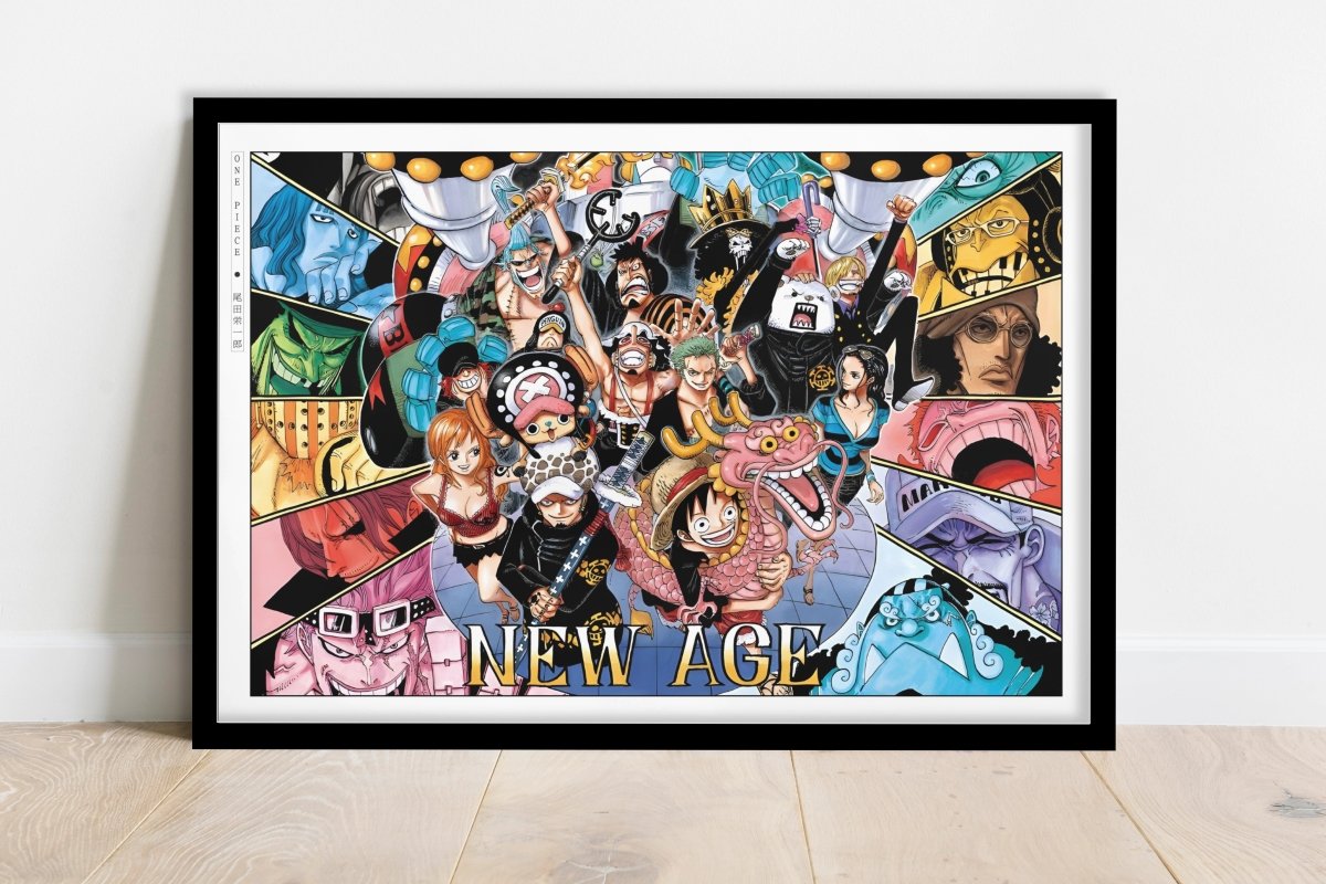 Oda - New Age - Art Only - Black Frame