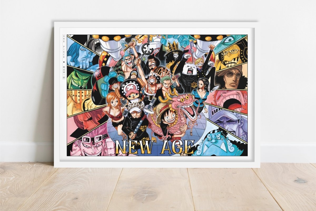 Oda - New Age - Art Only - White Frame