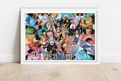 Oda - New Age - Art Only - White Frame