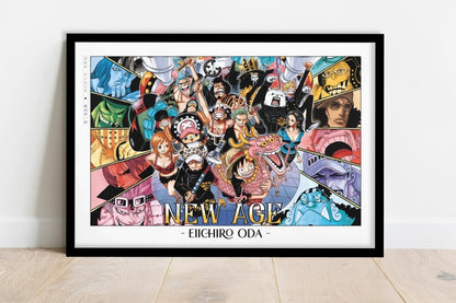Oda - New Age - Artist Name - Black Frame