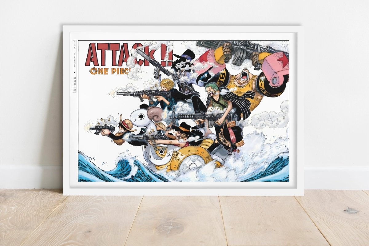 Oda - Attack!! - Art Only - White Frame