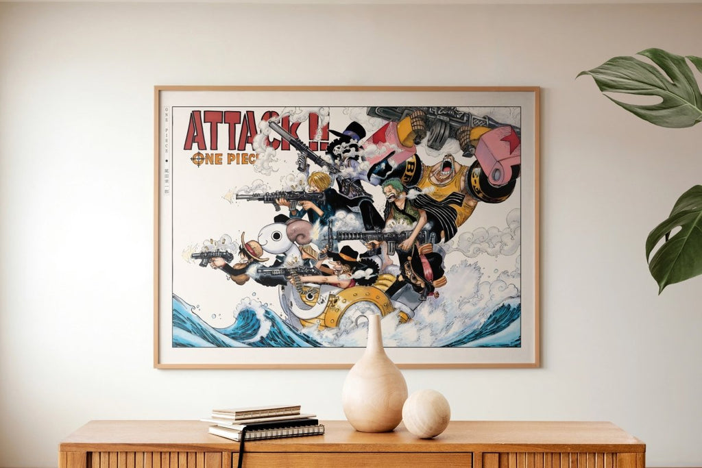 Oda - Attack!! - Art Only with Decor