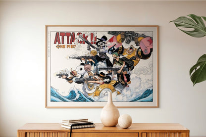 Oda - Attack!! - Art Only with Decor