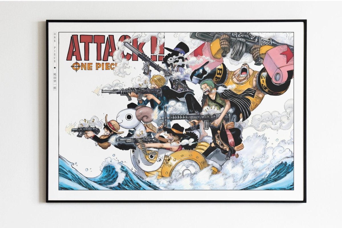 Oda - Attack!! - Art Only - Unframed