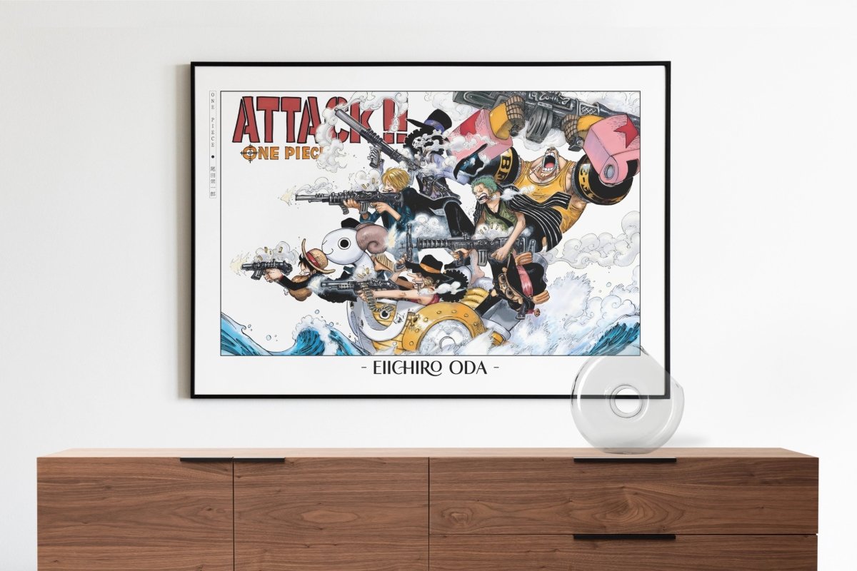 Oda - Attack!! - Artist Name with Decor