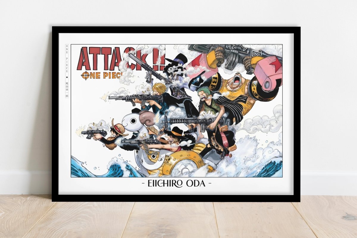 Oda - Attack!! - Artist Name - Black Frame