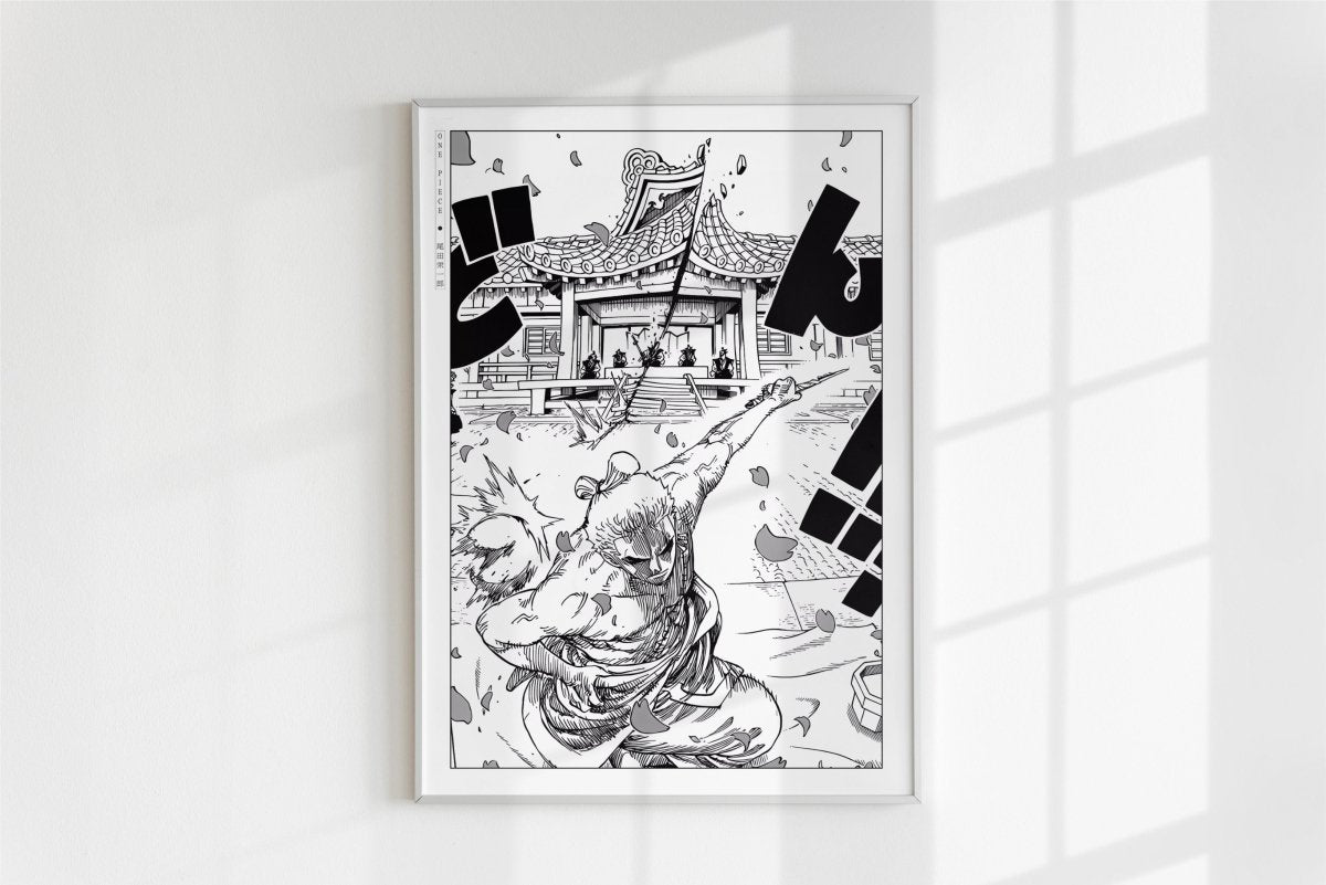 Oda - Zorojuro - Art Only - White Frame