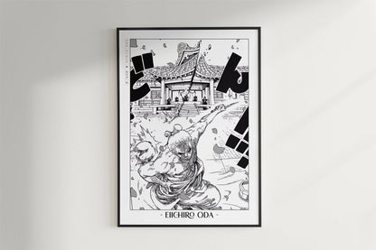 Oda - Zorojuro - Artist Name - Black Frame