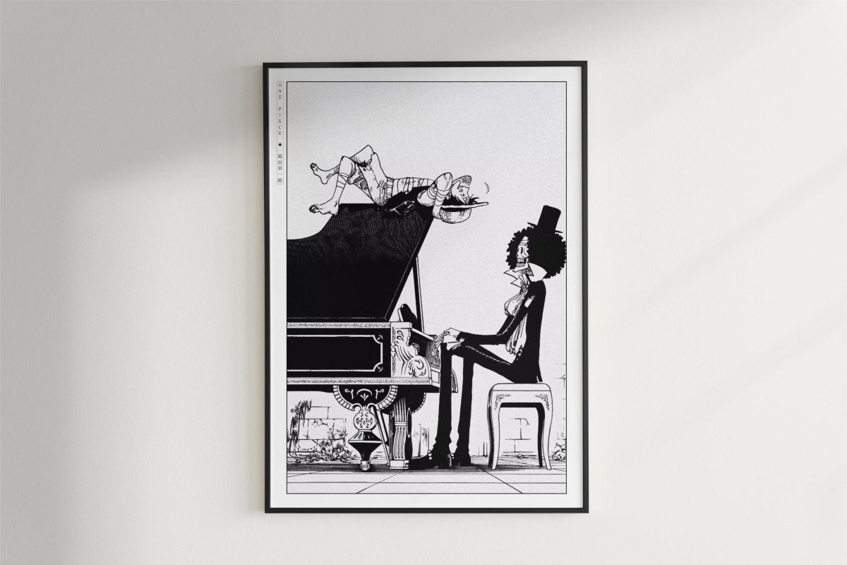 Oda - Binks' Brew - Art Only - Black Frame