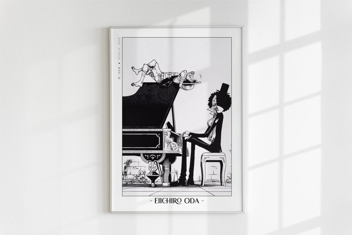 Oda - Binks' Brew - Artist Name - White Frame