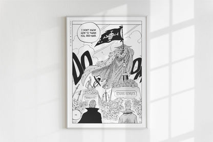 Oda - Memorial - Art Only - White Frame