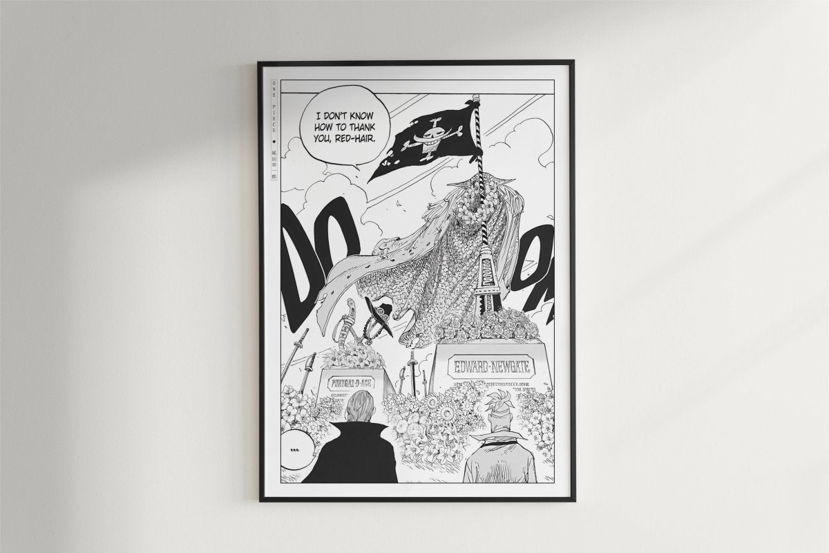 Oda - Memorial - Art Only - Black Frame