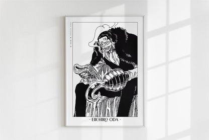 Oda - News - Artist Name - White Frame