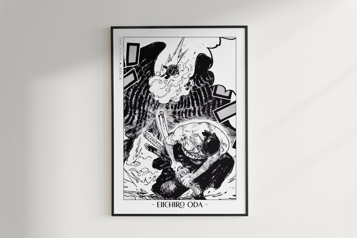 Oda - First Mate - Artist Name - Black Frame