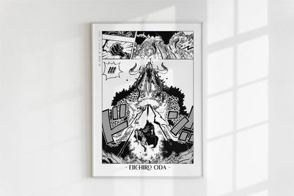 Oda - Conqueror - Artist Name - White Frame