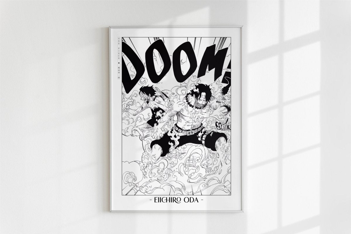 Oda - Brothers Unite - Artist Name - White Frame