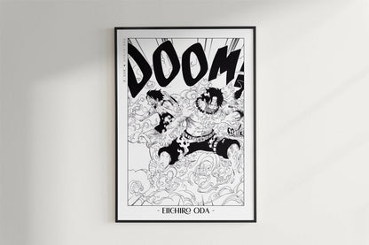 Oda - Brothers Unite - Artist Name - Black Frame