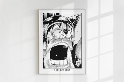 Oda - Surprise - Artist Name - White Frame
