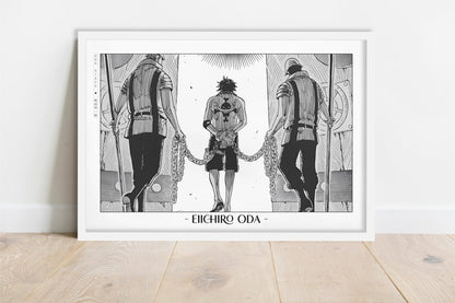 Oda - Execution - Artist Name - White Frame