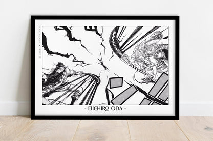 Oda - Legends Clash - Artist Name - Black Frame