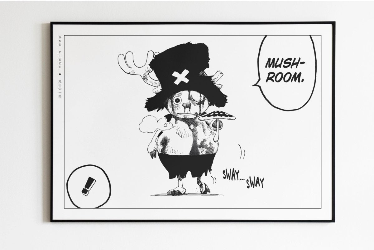 Oda - Mushroom - Art Only - Unframed