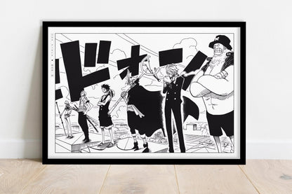 Oda - Declaration of War - Art Only - Black Frame