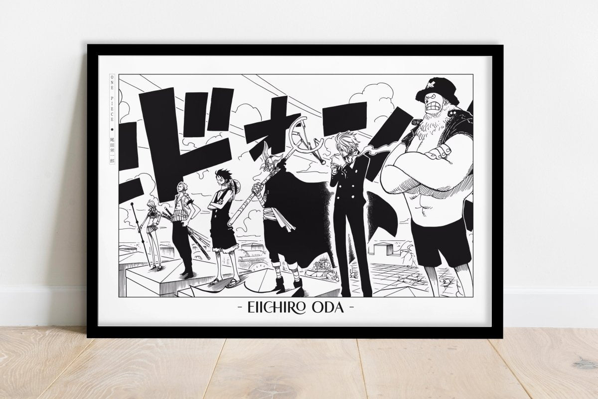 Oda - Declaration of War - Artist Name - Black Frame