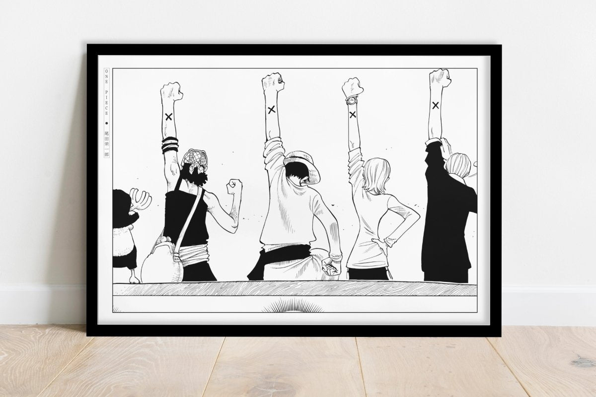Oda - Goodbye - Art Only - Black Frame
