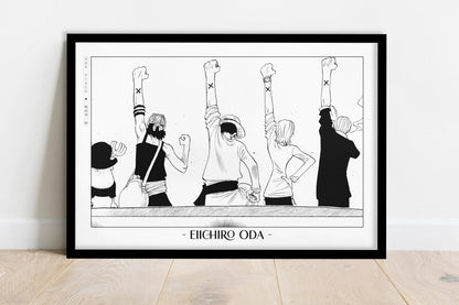 Oda - Goodbye - Artist Name - Black Frame