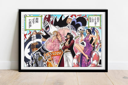 Oda - Warlords - Art Only - Black Frame